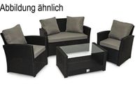 Gartenmöbel/Loungeset 4-teilig, Sitzlounge, Polyrattan Bayern - Markt Schwaben Vorschau