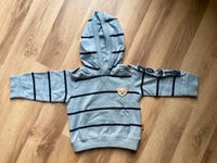 !NEU! Steiff Hoody Kapuzenpulli grau gestreift Gr. 62 Baden-Württemberg - Mannheim Vorschau