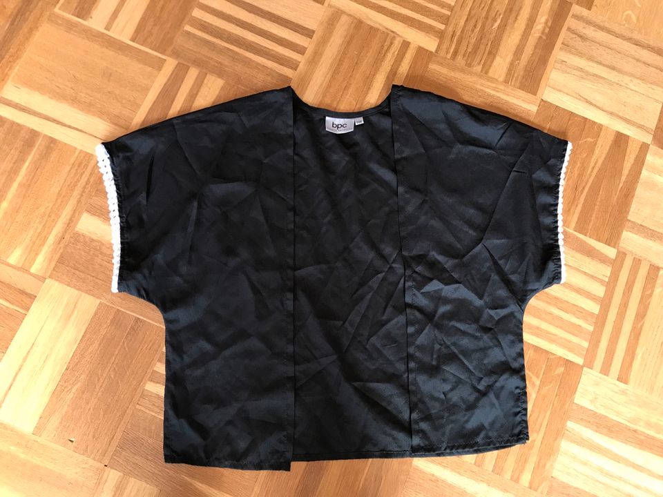 Kurzarm Bolero schwarz weiß - Größe 116-122 - bpc - NEU in Hamburg