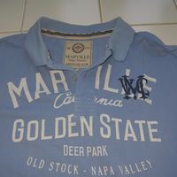 Herren Polo Hemd von Marville Vintage Canadian in blau Größe XXL Niedersachsen - Suhlendorf Vorschau