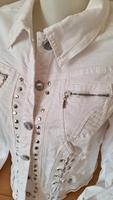 Tredy Jeans Jacke weiß 38 w Neu Hessen - Ottrau Vorschau
