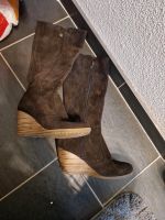 Esprit Stiefel gr.37 braun wild Leder Hessen - Rodgau Vorschau