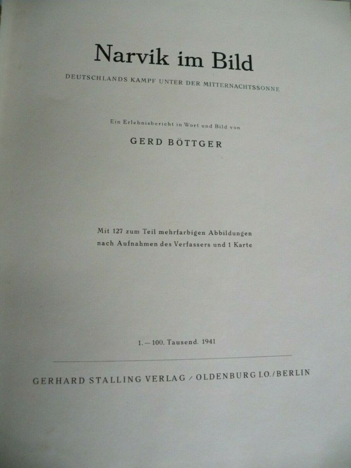 Kriegsliteratur, Erlebnisberich 1941, Gerd Böttger, Narvivk im Bi in Weißenburg in Bayern