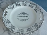 Alter Silberhochzeitsteller,Ehrenteller,aus Elfenbeinporzellan Baden-Württemberg - Rust Vorschau