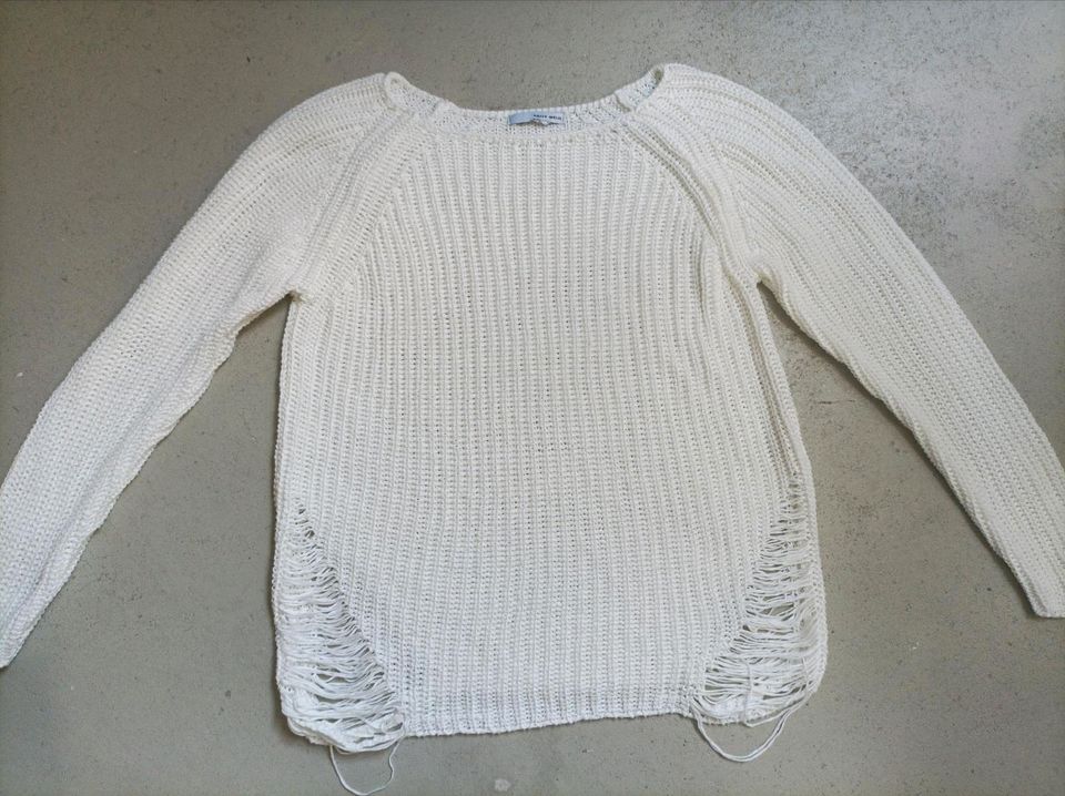 Leichter Pullover "TALLY WEIJL" Gr. M, weiß in Oberhausen