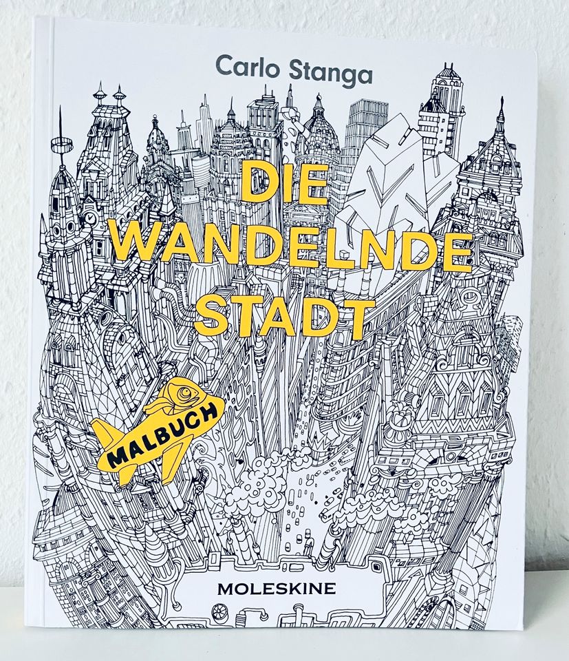 Carlo Stanga Die wandelnde Stadt Malbuch Coloring Book Neu in Bad Krozingen