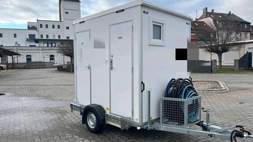 Toilettenwagen Toilettenanhänger wc wagen mieten Verleih in Bad Zwischenahn