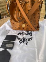 Original MCM Drawstring Beuteltasche in Visetos Braun Medium Hannover - Vahrenwald-List Vorschau