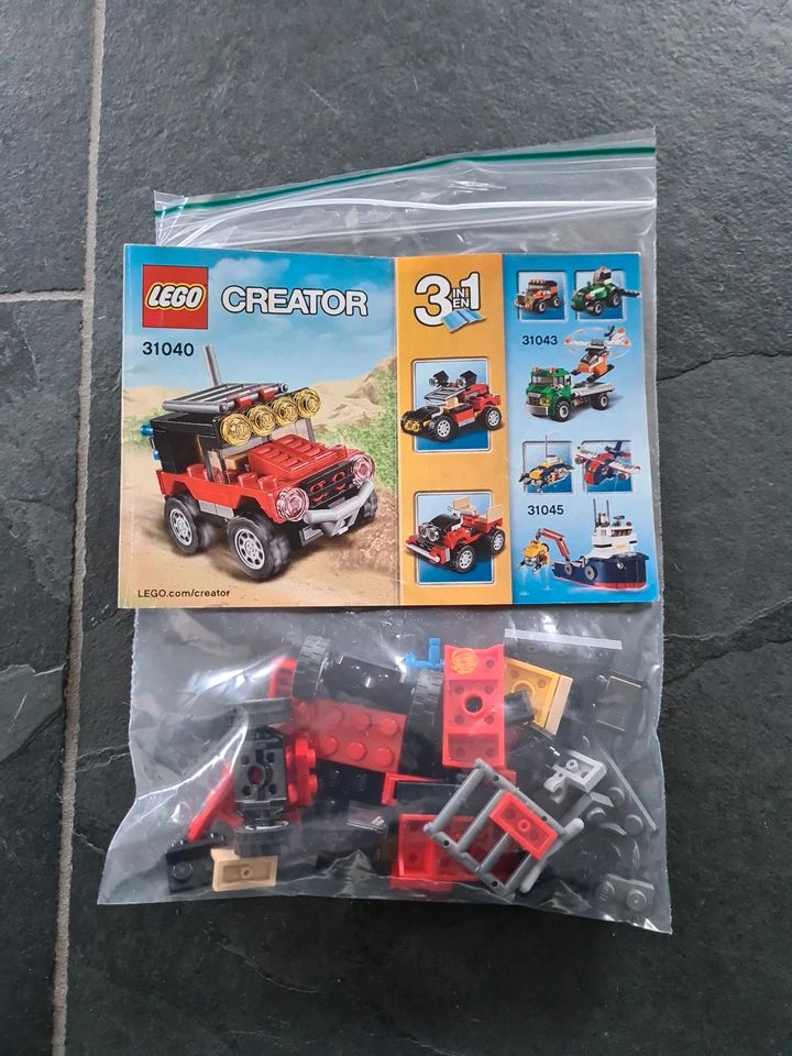 Lego Creator 31040 Wüstenflitzer 3in1 Set in Kevelaer