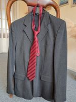 Konfirmationsanzug grau-meliert inkl.. Krawatte  Gr. 176 Niedersachsen - Springe Vorschau