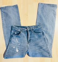 SHEIN JEANS Damen Straight leg Jeans Gr: XS 34 Berlin - Friedrichsfelde Vorschau