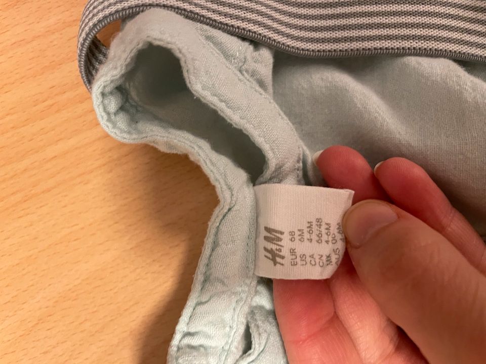 Baby H&M Set Leinen 68 in Neunkirchen a. Brand