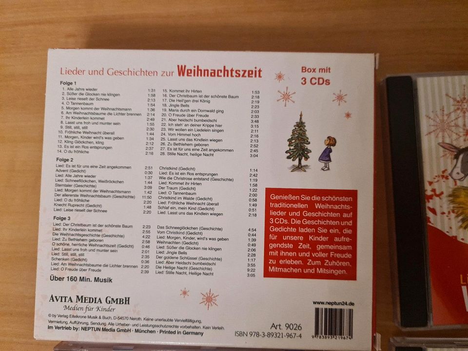 Weihnachtslieder und Geschichten Weihnachts CD Kinder in Denkendorf