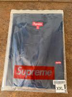 Supreme small box tshirt xxl navy Baden-Württemberg - Remseck am Neckar Vorschau