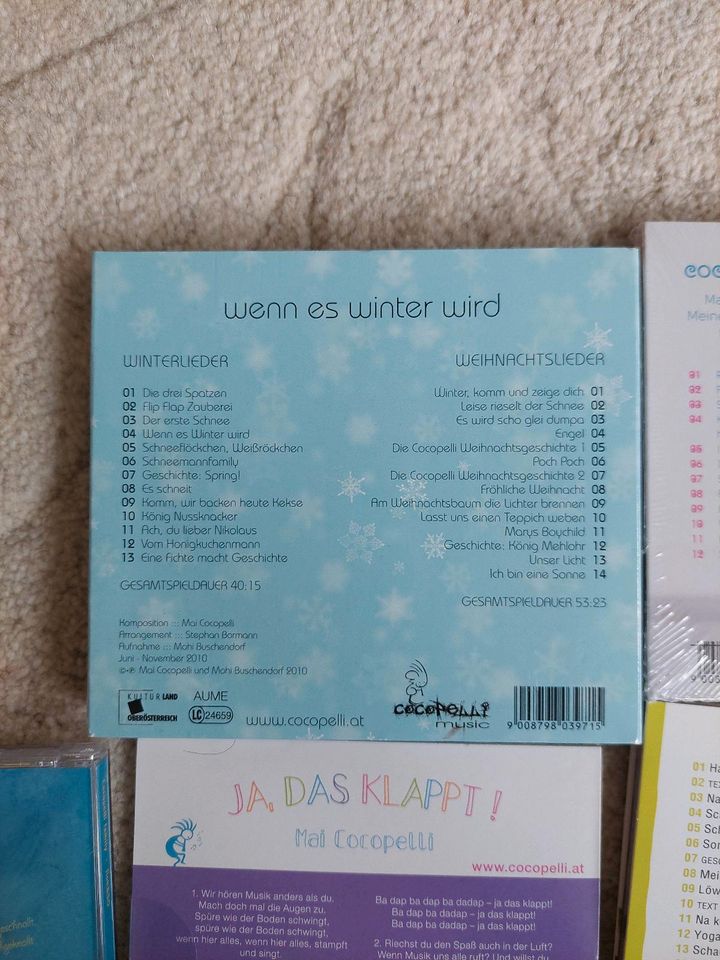 5 Cds Lieder für Kinder in Saarbrücken