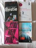 4 Bücher - Die Mittagsfrau-Draussen-Bestie-Stirb mein Prinz Köln - Porz Vorschau