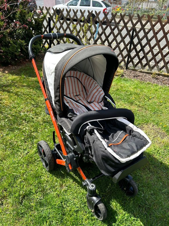 Hartan VIP Kinderwagen, Tragetasche, Adapter Babyschal, Board Max in Nürnberg (Mittelfr)