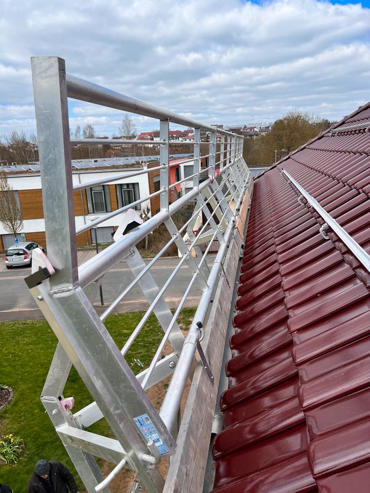 RSS RoofSafetySystem Absturzsicherung GEDA Solar Photovoltaik in Hirzenhain