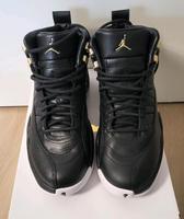 Jordan 12 Retro Schwarz Metallic Gold Weiß (Damen) Niedersachsen - Wolfsburg Vorschau