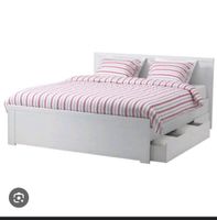 Bett 160x200 m von Ikea brusali zu verkaufen inkl. 3 Schubladen Niedersachsen - Oldenburg Vorschau
