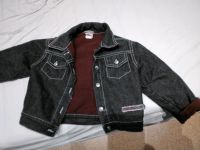 Coole dunkelgraue weiche Jeansjacke mit Fleecefutter Gr. 74 Berlin - Tempelhof Vorschau