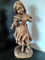 Holzfigur "Mädchen mit Geige" (Linkshänderin) - Höhe:35 cm Rheinland-Pfalz - Landau in der Pfalz Vorschau