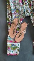 GRACELAND Sandalen Flip Flops Zehentrenner khaki beige gold 38 2× Bayern - Mühldorf a.Inn Vorschau