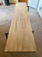 Leimholzplatte 2500x600x45 Rubberwood Tischpatte Platte Eiche Bayern - Wemding Vorschau