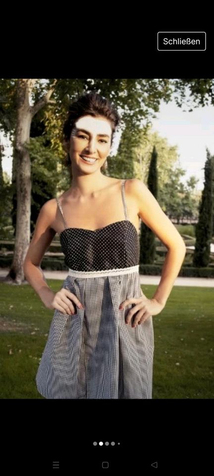 Unikat Kleid Sommerkleid  rockabilly Coquette mit Etikett in Hamburg