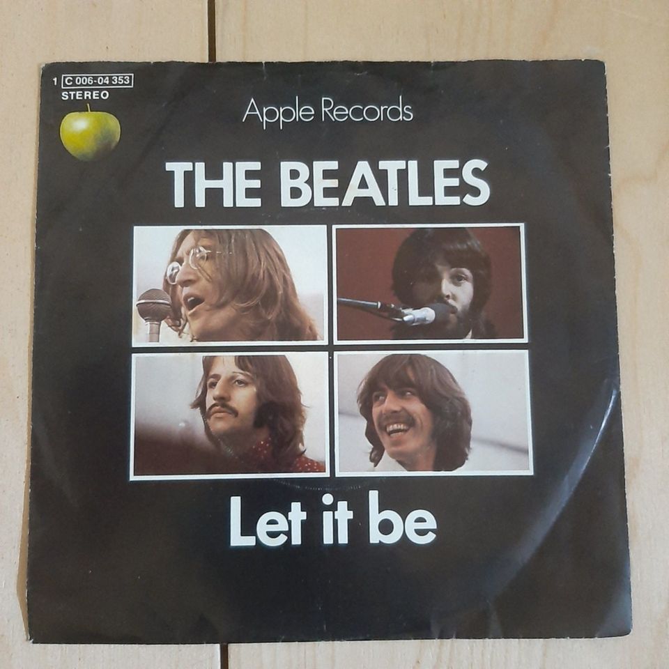 Beatles Vinyl Single Let It Be/You Know My Name in Passau