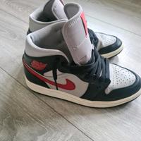 Nike Jordan Air 1 mid (unisex) Gr. 38,5 Bayern - Türkheim Vorschau