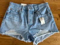 Levi’s 501 Shorts blau Original 27 / S Neu mit Etikett München - Bogenhausen Vorschau