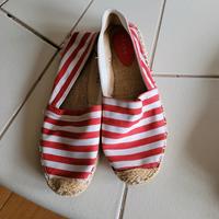 Espadrilles aus Baumwolle, gestreift, Gr. 41 Hessen - Oberzent Vorschau
