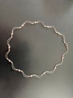 Filigrane silberne Halskette mit Perlen 41 cm Leipzig - Lausen-Grünau Vorschau