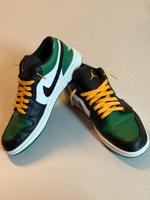 Nike Air Jordan 1 Low -Black-Green-White Niedersachsen - Göttingen Vorschau