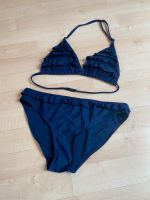 Bikini Mädchen Gr. 158/164 dunkelblau Rüschen Marineblau Bademode Bayern - Gemünden a. Main Vorschau