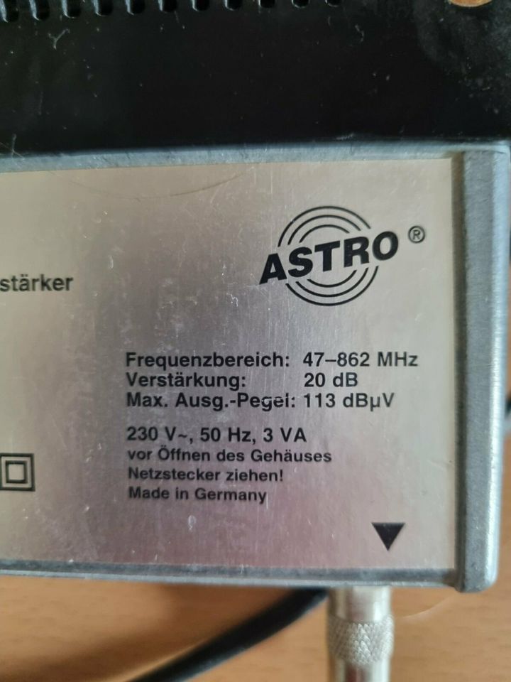 Astro Haus- und Leitungsverstärker AL 1 in Oberkotzau