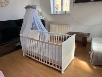 Babybett in Weiß Sachsen-Anhalt - Laucha an der Unstrut Vorschau