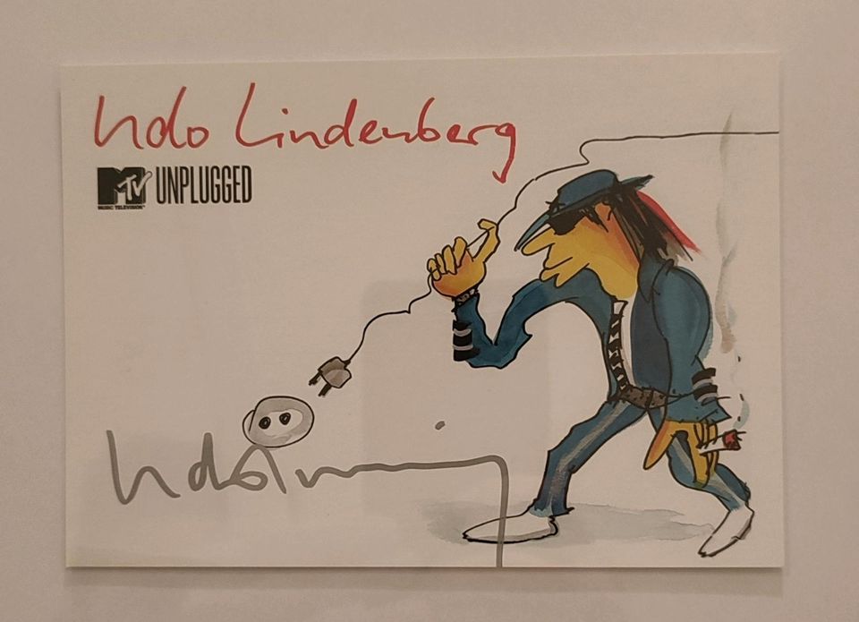 Udo Lindenberg Autogramm in Berlin