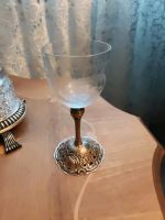 Vintage Kristall Gläser  mit Silberfuß 800 Silber Nordrhein-Westfalen - Gummersbach Vorschau