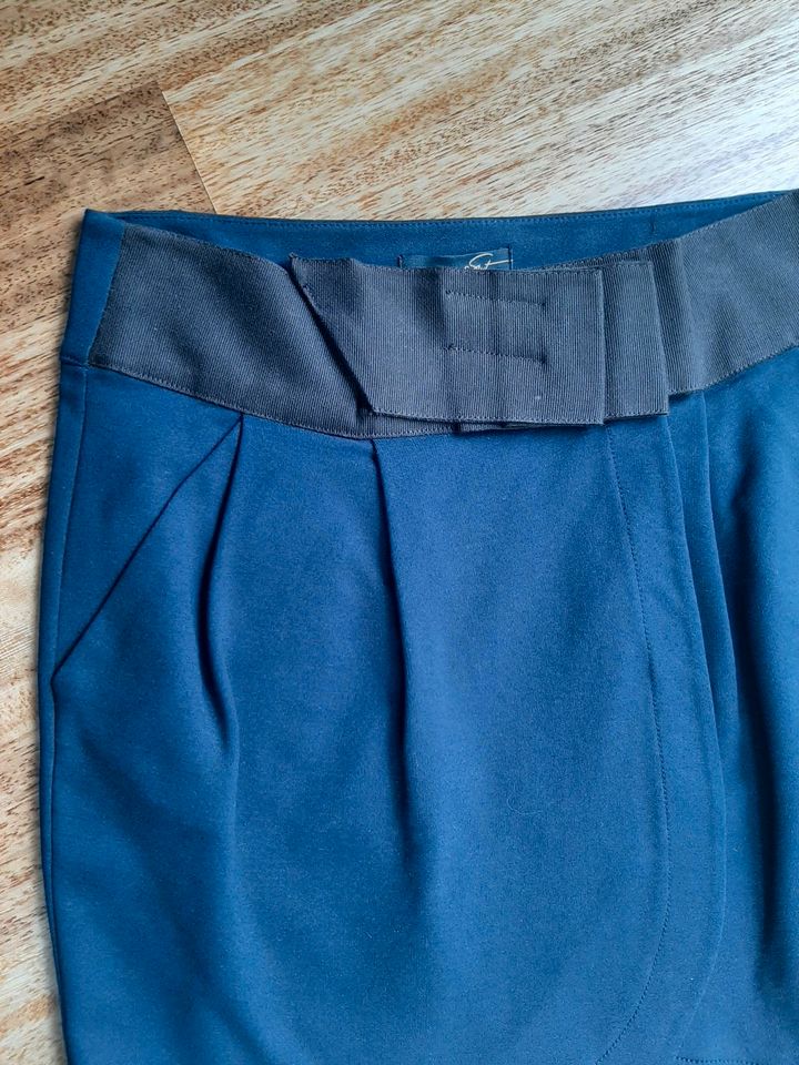 MNG Suit MANGO Rock Damen Blau Braun Minirock Skirt M 38 NEU in Berlin