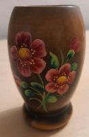 Vintage Holz geschnitzte Vase Blumen Muster ca.13cm Top Zustand Baden-Württemberg - Ravensburg Vorschau