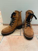 Boots von Paul Green, braun, Leder, 38 (5) Sachsen-Anhalt - Halle Vorschau