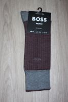 B) 1 Paar Hugo Boss Socken GEORGE grau/weinrot – 43-44 NEU + OVP Bayern - Altdorf Vorschau