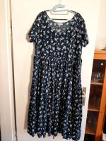 Langes Sommerkleid mit Allover-Muster blau-geblühmt Hannover - Südstadt-Bult Vorschau