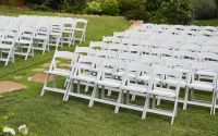 Weiße Stühle Klappstühle Stuhl / Feier Hochzeit / mieten Herzogtum Lauenburg - Geesthacht Vorschau