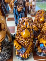 Schachbrett mit antike Figuren Bayern - Pocking Vorschau