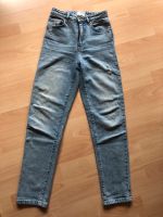 Jeans Größe 32 Mom High Waist hellblau gebraucht Unstrut-Hainich - Heroldishausen Vorschau
