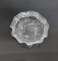 Vintage HEYE Glasschale mit Goldrand und und floralem Muster Niedersachsen - Achim Vorschau