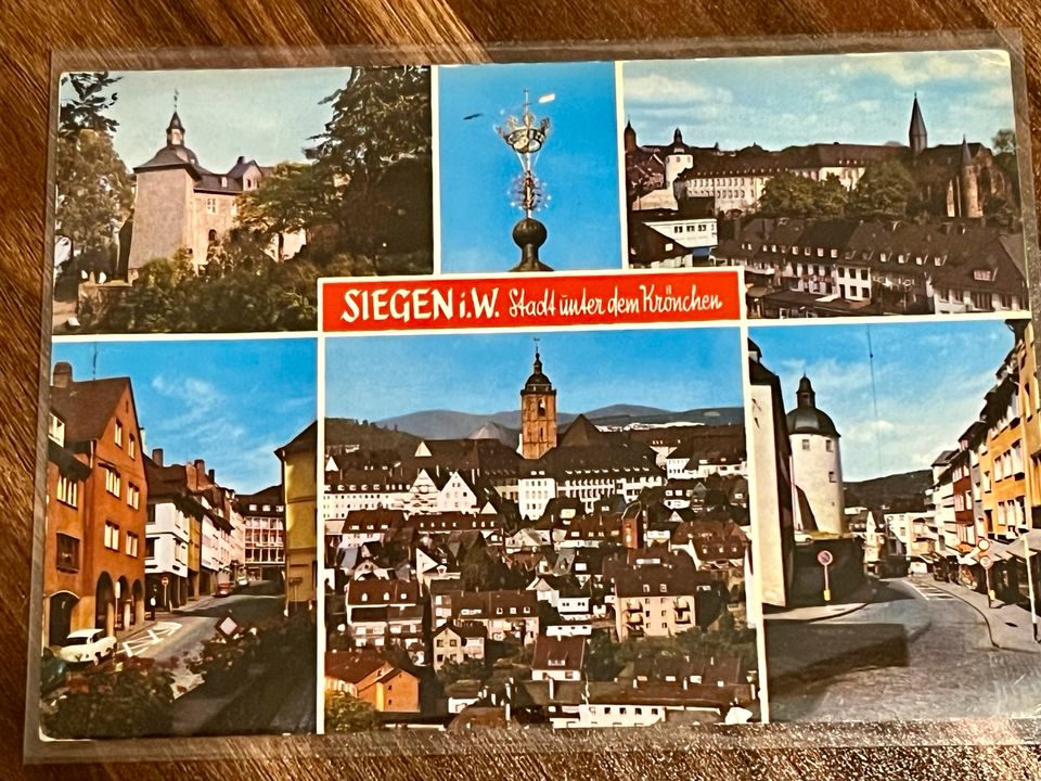 Ansichtskarte Siegen in Westfalen Postkarten in Siegen